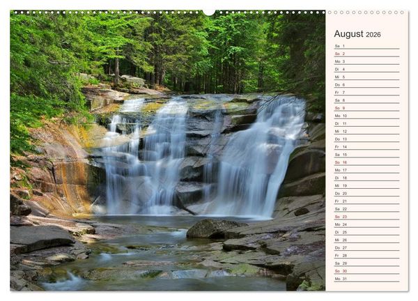 Produktbild: Riesengebirge - Zwischen Schlesien und B&ouml;hmen (hochwertiger Premium Wandkalender 2026 DIN A2 quer), Kunstdruck in Hochglanz