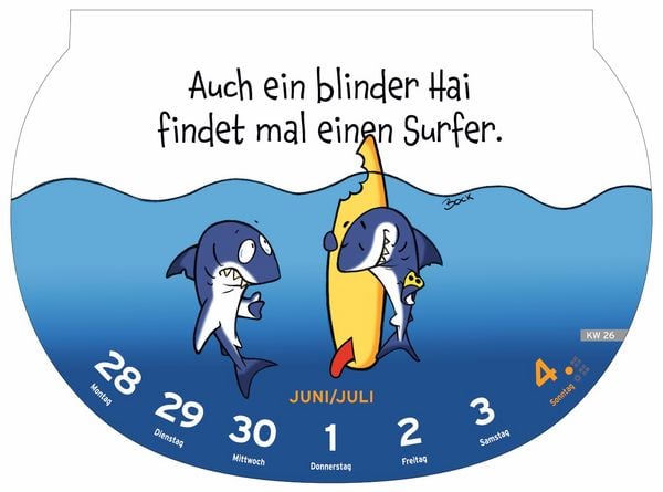 Produktbild: Dumme Spr&uuml;che Kalender 2027 - F&uuml;r Gescheite!