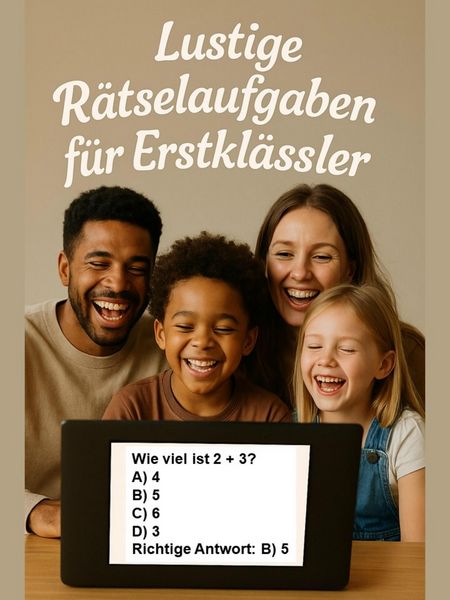 Produktbild: Lustige R&auml;tselaufgaben f&uuml;r Erstkl&auml;ssler