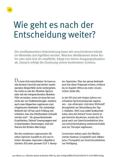 Produktbild: Abnehm-Spritze & Abnehm-Pille? Ja, aber richtig!