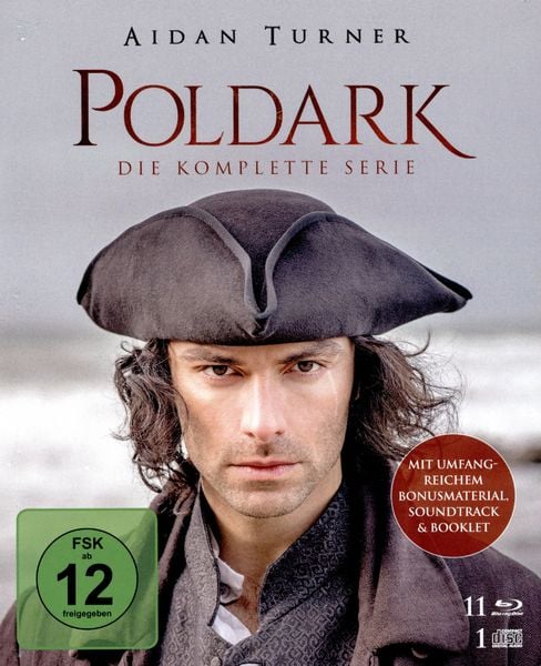 Poldark - Die komplette Serie  [11 BRs+Soundtrack-CD]