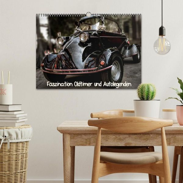 Produktbild: Faszination Oldtimer und Autolegenden (Wandkalender 2027 DIN A3 quer), CALVENDO Monatskalender