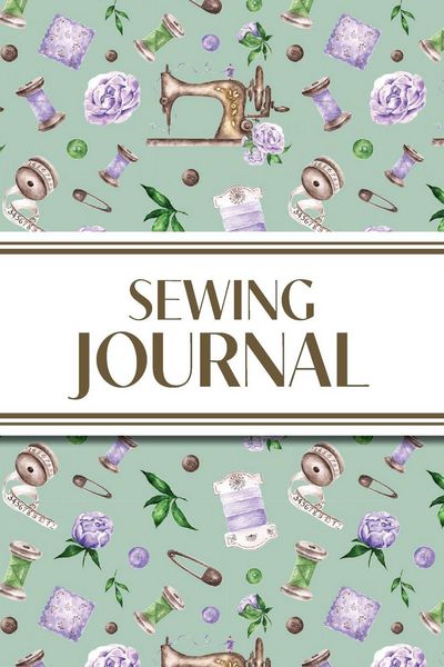 Produktbild: Sewing Journal (Purple Roses)