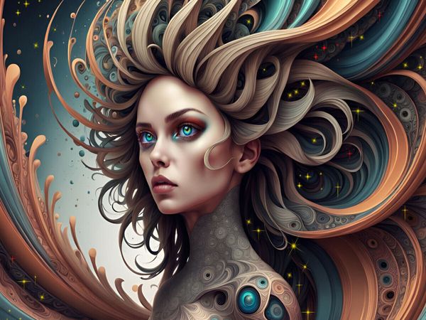 Produktbild: CALVENDO Puzzle Ein Motiv aus dem Kalender Fantasie Universum Sch&ouml;nheiten | 1000 Teile Lege-Gr&ouml;&szlig;e 64x48cm Foto-Puzzle f&uuml;r gl&uuml;ckliche Stunden