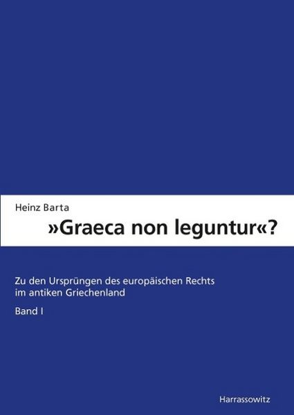 Produktbild: "Graeca non leguntur?"