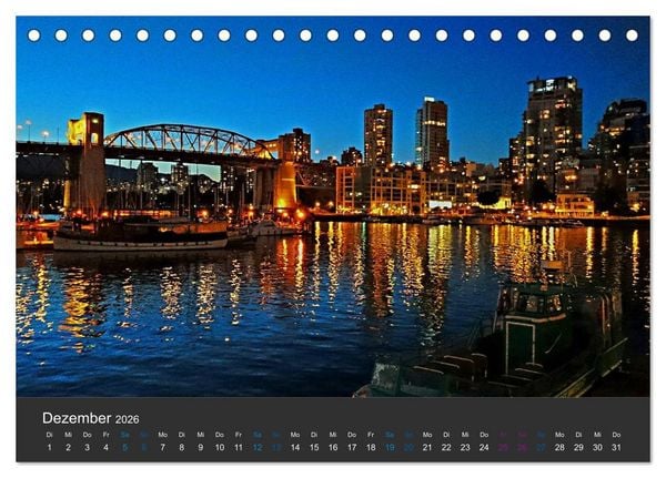 Produktbild: Der weite Westen Kanadas - Banff und Yoho National Park (Tischkalender 2026 DIN A5 quer), CALVENDO Monatskalender