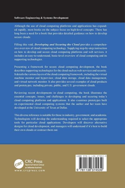 Produktbild: Developing and Securing the Cloud