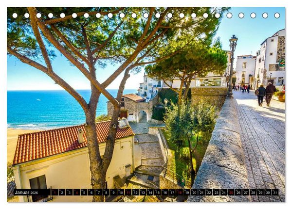 Produktbild: Sperlonga - Bellezza d'Italia (Tischkalender 2026 DIN A5 quer), CALVENDO Monatskalender