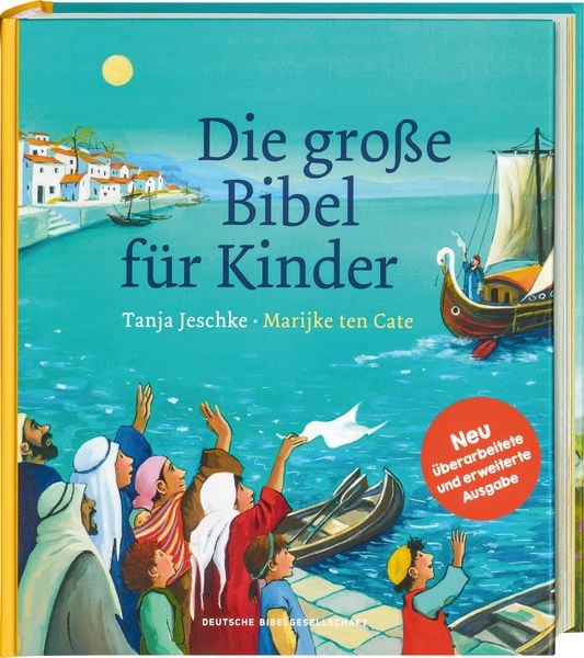 Produktbild: Die gro&szlig;e Bibel f&uuml;r Kinder. Von der Sch&ouml;pfungsgeschichte bis zum Pfingstwunder: 36 Bibelgeschichten mit doppelseitigen Bildern & leicht verst&auml;ndlichen Texten zum Vorlesen f&uuml;r Kinder ab 4 Jahren