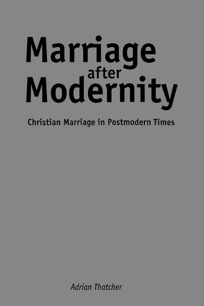 Produktbild: Marriage After Modernity