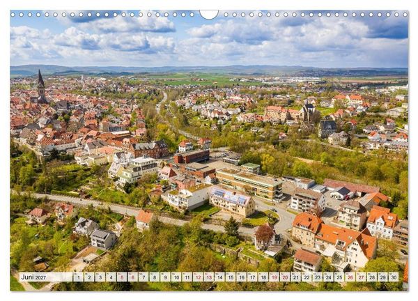 Produktbild: Ein Blick auf die Hansestadt Warburg (Wandkalender 2027 DIN A3 quer), CALVENDO Monatskalender