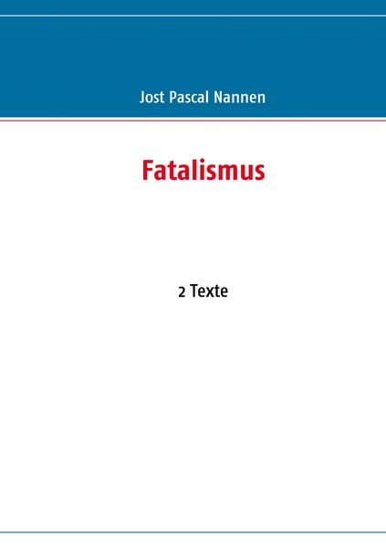 Produktbild: Fatalismus