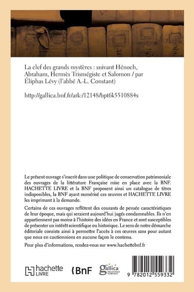 Produktbild: La clef des grands myst&egrave;res