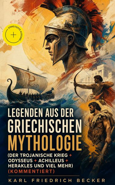 Produktbild: Legenden aus der Griechischen Mythologie (Der Trojanische Krieg + Odysseus + Achilleus + Herakles und viel mehr) (Kommentiert)