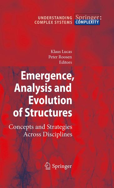 Produktbild: Emergence, Analysis and Evolution of Structures