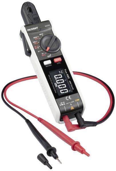 Produktbild: VOLTCRAFT VC-371 Stromzange digital CAT III 600V Anzeige (Counts): 4000