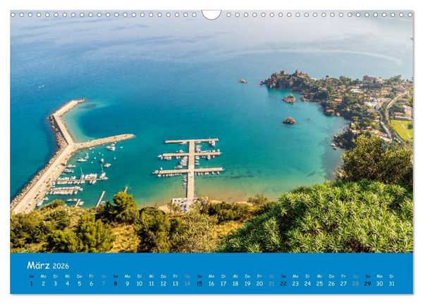 Produktbild: Traumhaftes Sizilien (Wandkalender 2026 DIN A3 quer), CALVENDO Monatskalender