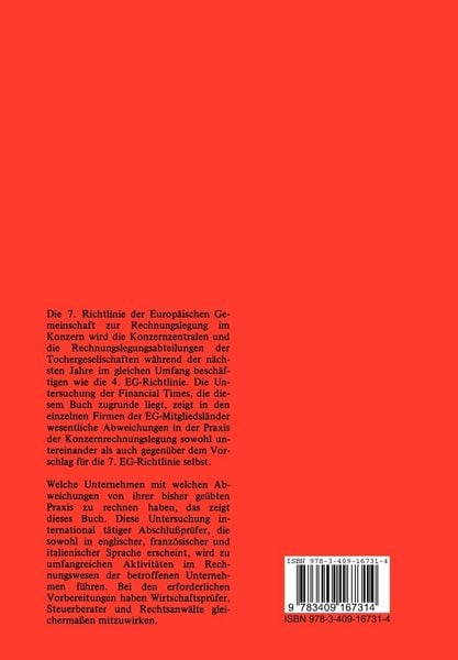 Produktbild: Konzernabschl&uuml;sse in Europa