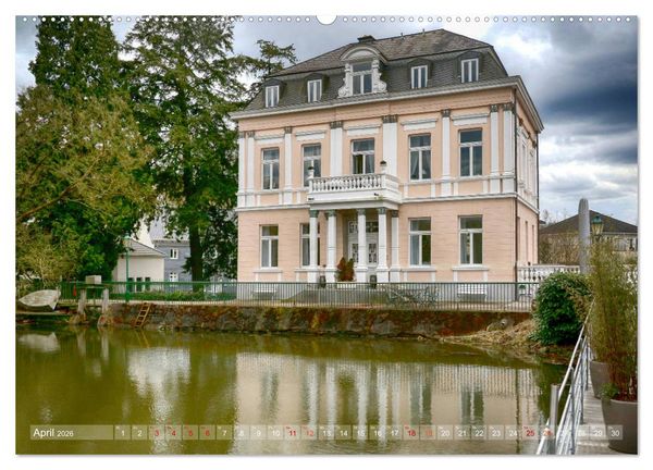 Produktbild: Burgen, Schl&ouml;sser, Herrenh&auml;user im Bergischen Land (Wandkalender 2026 DIN A2 quer), CALVENDO Monatskalender