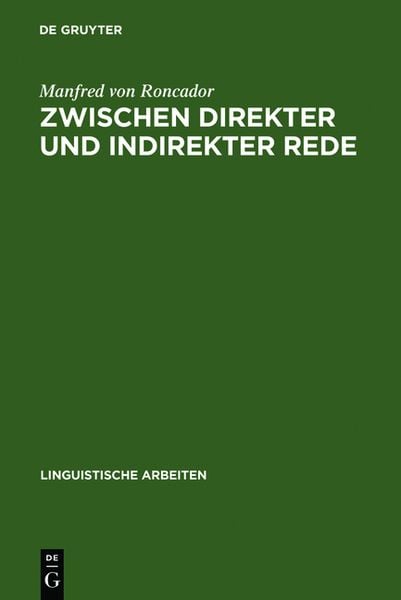 Produktbild: Zwischen direkter und indirekter Rede
