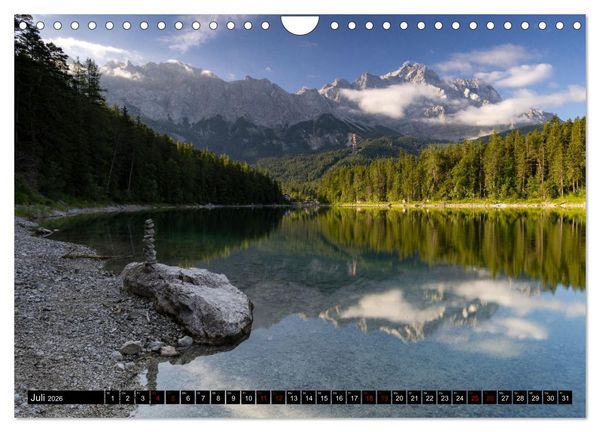 Produktbild: Werdenfelser Land (Wandkalender 2026 DIN A4 quer), CALVENDO Monatskalender