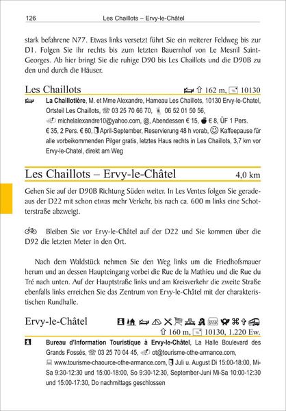 Produktbild: Frankreich: Jakobsweg Via Campaniensis von Rocroi nach V&eacute;zelay