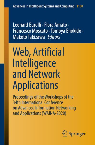 Produktbild: Web, Artificial Intelligence and Network Applications