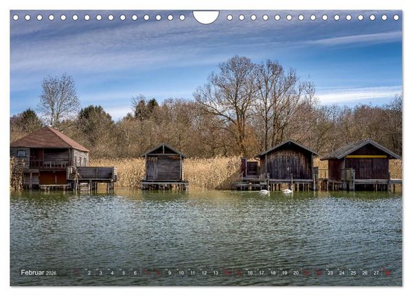 Produktbild: F&uuml;nf-Seen-Land (Wandkalender 2026 DIN A4 quer), CALVENDO Monatskalender