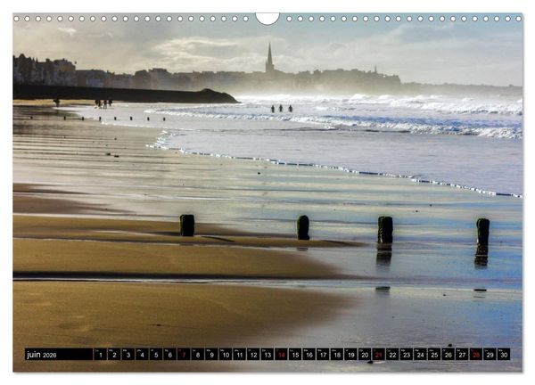 Produktbild: Bretagne Spirit (Calendrier mural 2026 DIN A3 vertical), CALVENDO calendrier mensuel