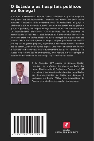 Produktbild: O Estado e os hospitais p&uacute;blicos no Senegal