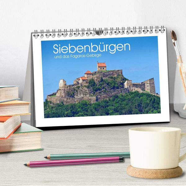 Produktbild: Siebenb&uuml;rgen und das Fagaras Gebirge (Tischkalender 2026 DIN A5 quer), CALVENDO Monatskalender