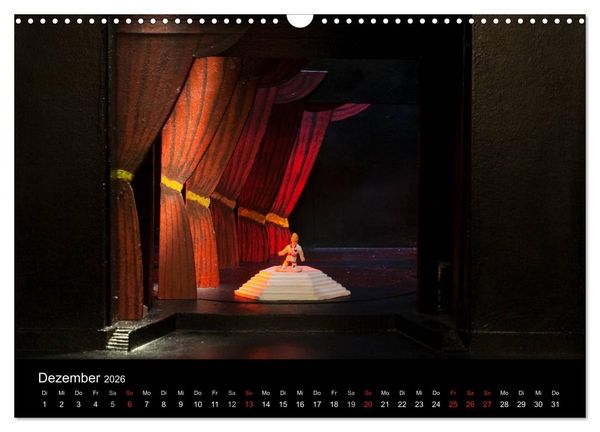Produktbild: FASZINIERENDE THEATERR&Auml;UME (Wandkalender 2026 DIN A3 quer), CALVENDO Monatskalender