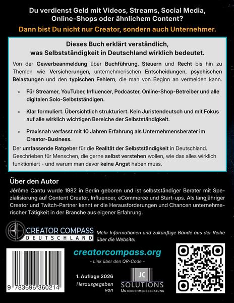 Produktbild: Creator Compass: Selbstst&auml;ndig als Creator in Deutschland
