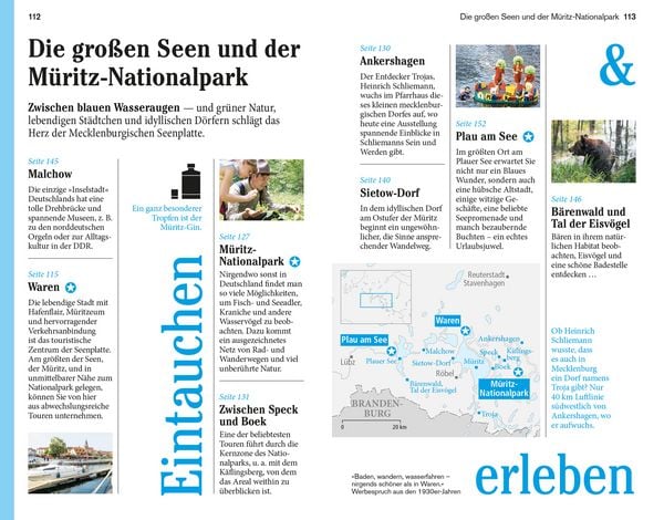 Produktbild: DuMont Reise-Taschenbuch Reisef&uuml;hrer Mecklenburgische Seenplatte