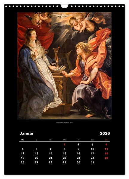 Produktbild: Peter Paul Rubens - Rubens (Wandkalender 2026 DIN A3 hoch), CALVENDO Monatskalender
