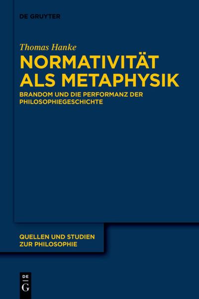 Produktbild: Normativit&auml;t als Metaphysik
