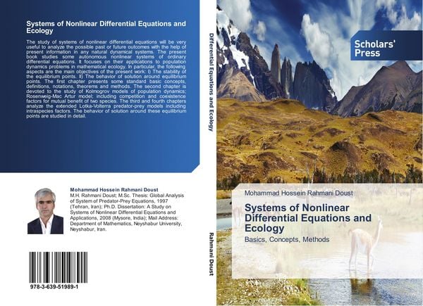 Produktbild: Systems of Nonlinear Differential Equations and Ecology