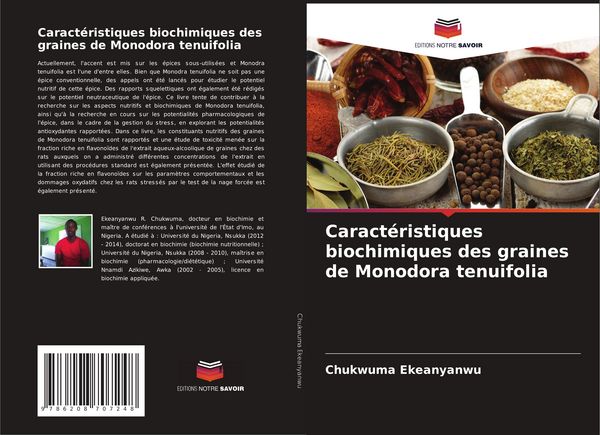 Produktbild: Caract&eacute;ristiques biochimiques des graines de Monodora tenuifolia