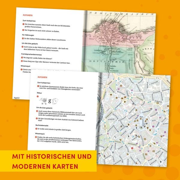 Produktbild: Landkarten R&auml;tselbuch &ndash; Die besten Landkarten-R&auml;tsel aller Zeiten. Der ultimative Sammelband