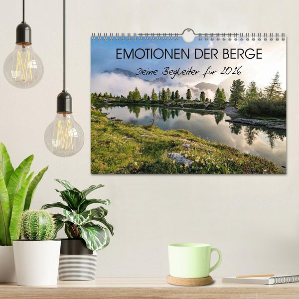 Produktbild: Emotionen der Berge (Wandkalender 2026 DIN A4 quer), CALVENDO Monatskalender