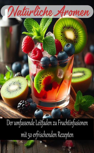 Produktbild: Nat&uuml;rliche Aromen: Der umfassende Leitfaden zu Fruchtinfusionen mit 50 erfrischenden Rezepten