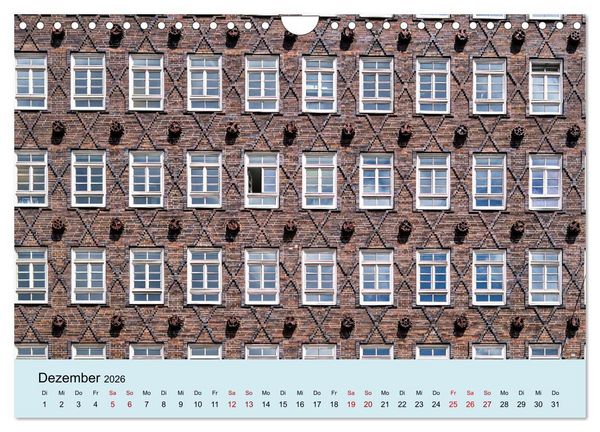 Produktbild: Freie Hansestadt Hamburg (Wandkalender 2026 DIN A4 quer), CALVENDO Monatskalender