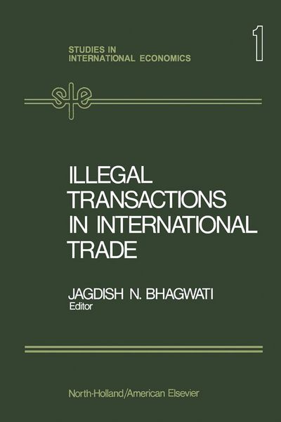 Produktbild: Illegal Transactions in International Trade