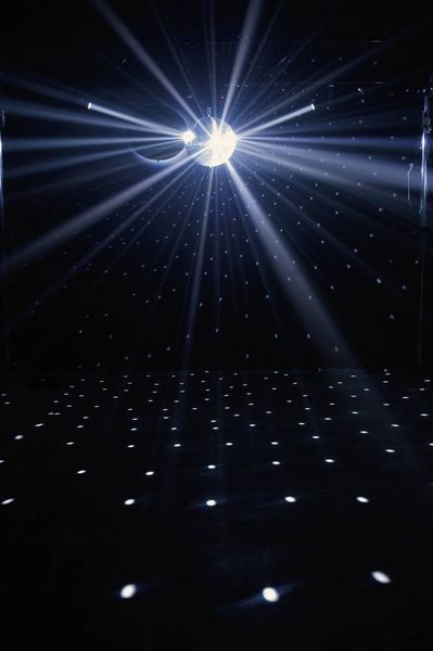 Produktbild: ADJ LED-Pinspot LED-Pinspot Anzahl LEDs (Details): 1 x 3W Schwarz