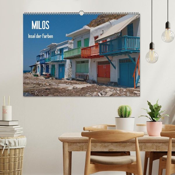 Produktbild: Milos, Insel der Farben (Wandkalender 2026 DIN A2 quer), CALVENDO Monatskalender