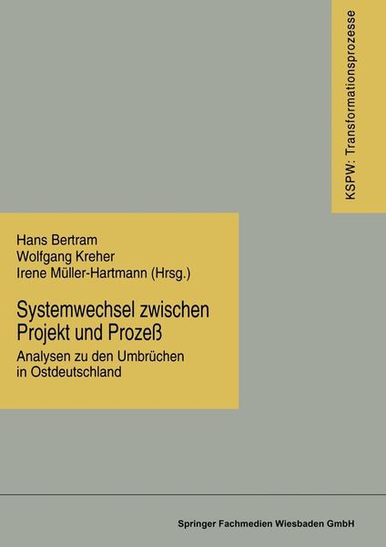 Produktbild: Systemwechsel zwischen Projekt und Proze&szlig;
