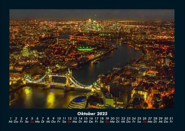 Produktbild: London - Impressionen 2025 Fotokalender DIN A4