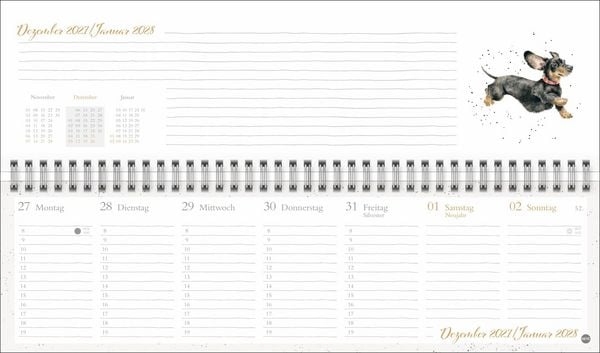 Produktbild: Hannah Dale : Wochenquerplaner 2027