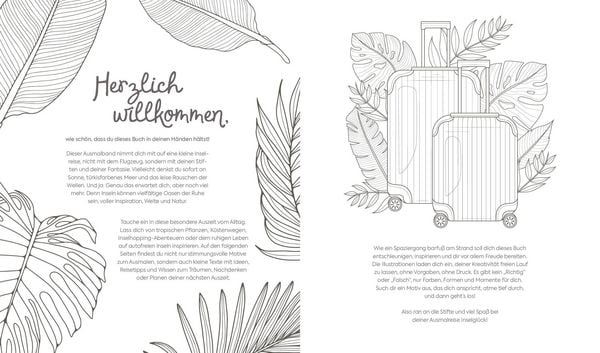Produktbild: Ausmalreise Inselgl&uuml;ck