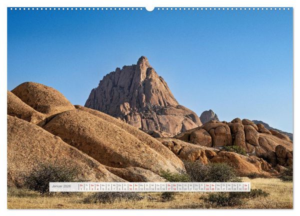 Produktbild: Namibia &ndash; Farben des Lebens (hochwertiger Premium Wandkalender 2026 DIN A2 quer), Kunstdruck in Hochglanz